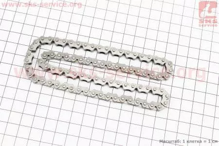 Цепь распредвала 2х3-82L для китайских скутеров на двигатель 50-100сс 4-Т 
